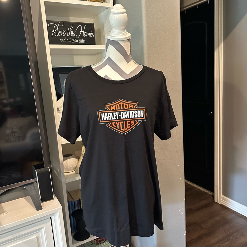 Harley-Davidson Women’s Black T-Shirt Sz 1X